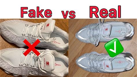 are my nike shox fake|how to authenticate nike shoes.